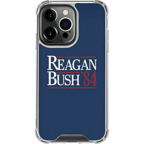 Reagan Bush 84 iPhone 15 Pro Clear Case