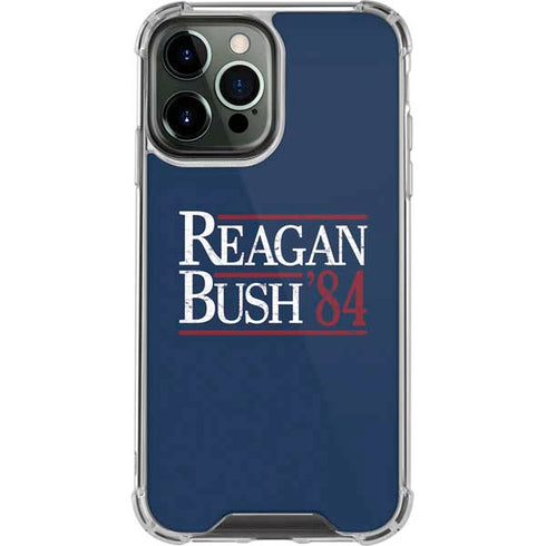 Reagan Bush 84 iPhone 14 Pro Max Clear Case