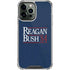 Reagan Bush 84 iPhone 14 Pro Max Clear Case