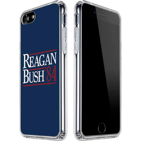 Reagan Bush 84 iPhone SE (2nd & 3rd Gen) Clear Case