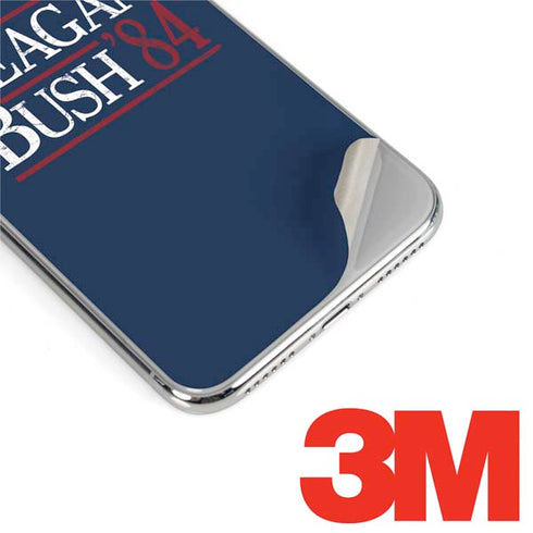 Reagan Bush 84 iPhone X Skin