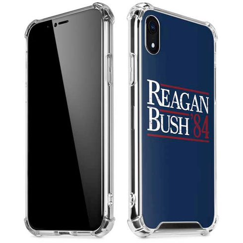 Reagan Bush 84 iPhone XR Clear Case