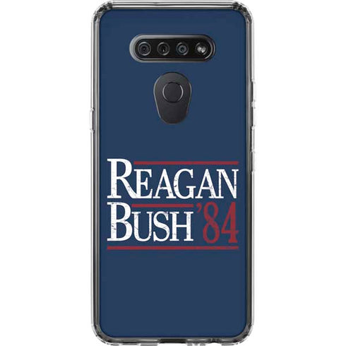 Reagan Bush 84 LG K51/Q51 Clear Case