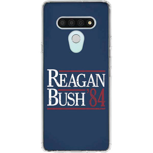 Reagan Bush 84 LG Stylo 6 Clear Case