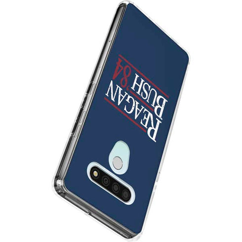 Reagan Bush 84 LG Stylo 6 Clear Case