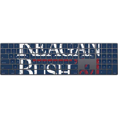 Reagan Bush 84 Magic Keyboard with Numeric Keypad Skin