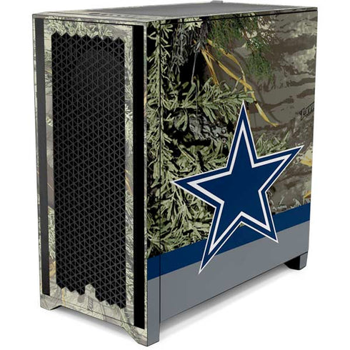 NFL Realtree Camo Dallas Cowboys Corsair 4000D Tempered Glass Mid-Tower ATX Case Skin