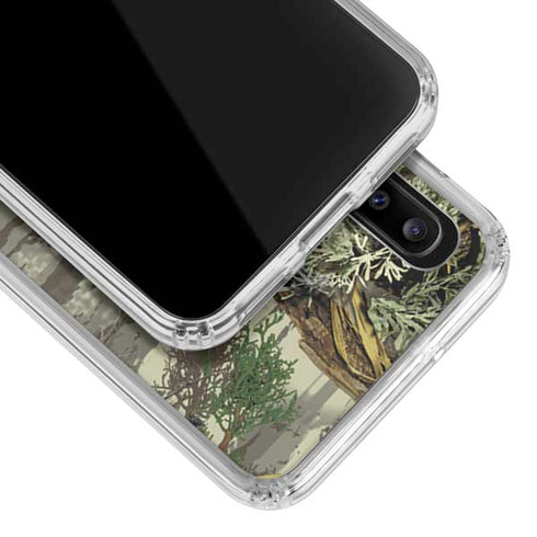 NFL Realtree Camo Dallas Cowboys Galaxy A20 Clear Case