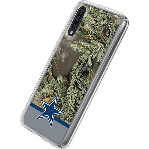 NFL Realtree Camo Dallas Cowboys Galaxy A50 Clear Case