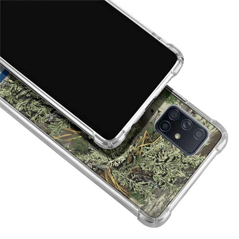 NFL Realtree Camo Dallas Cowboys Galaxy A71 5G Clear Case