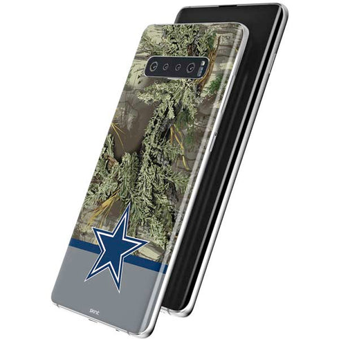 NFL Realtree Camo Dallas Cowboys Galaxy S10 Plus Skin