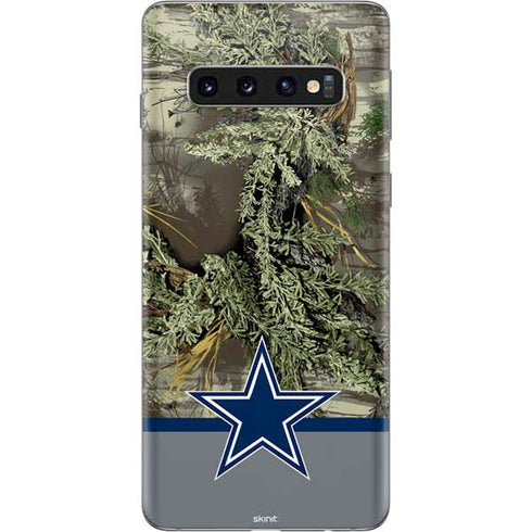 NFL Realtree Camo Dallas Cowboys Galaxy S10 Skin