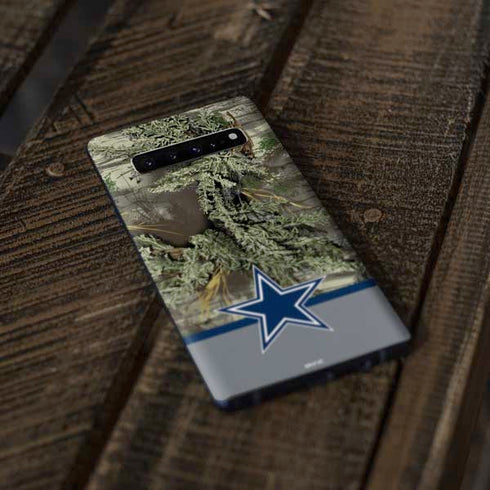 NFL Realtree Camo Dallas Cowboys Galaxy S10 Skin