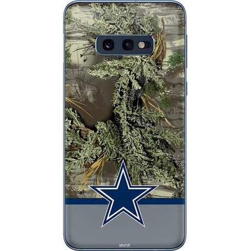NFL Realtree Camo Dallas Cowboys Galaxy S10e Skin