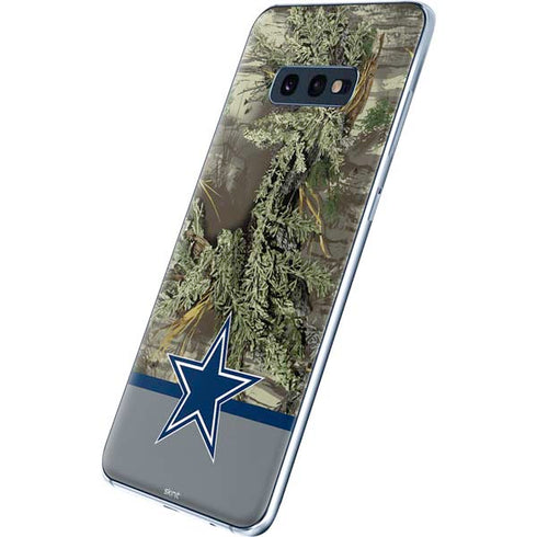 NFL Realtree Camo Dallas Cowboys Galaxy S10e Skin