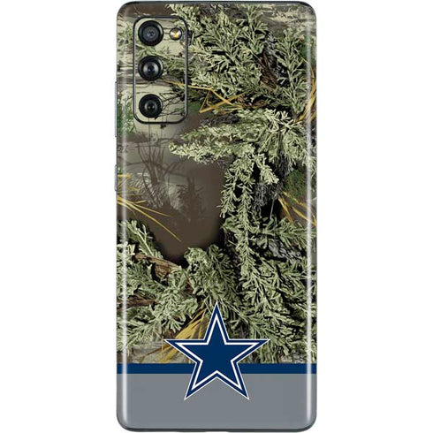 NFL Realtree Camo Dallas Cowboys Galaxy S20 Fan Edition Skin