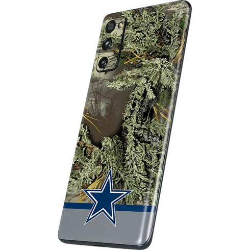 NFL Realtree Camo Dallas Cowboys Galaxy S20 Fan Edition Skin