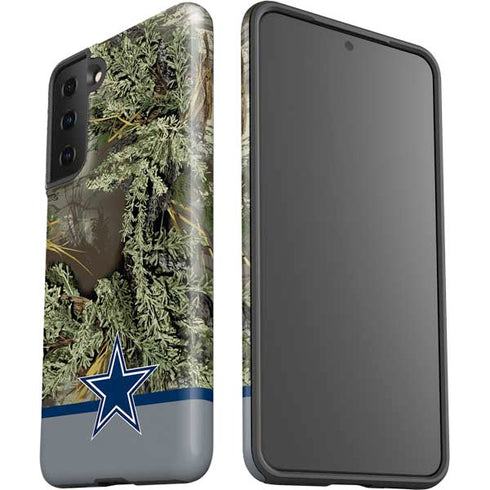 NFL Realtree Camo Dallas Cowboys Galaxy S21 Plus 5G Pro Case