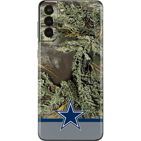 NFL Realtree Camo Dallas Cowboys Galaxy S21 Plus 5G Skin
