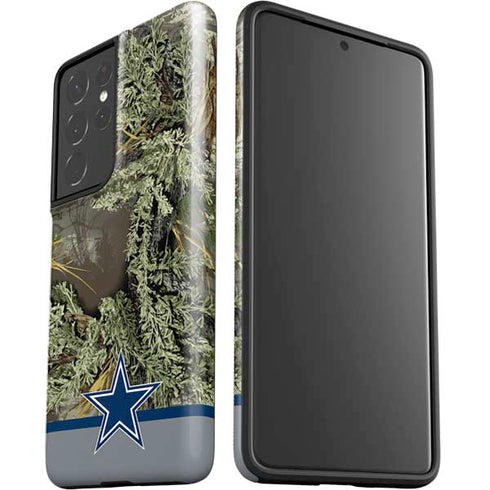NFL Realtree Camo Dallas Cowboys Galaxy S21 Ultra 5G Pro Case