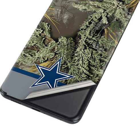 NFL Realtree Camo Dallas Cowboys Galaxy S21 Ultra 5G Skin