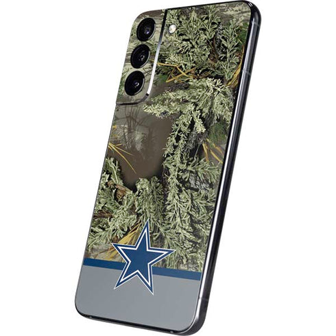 NFL Realtree Camo Dallas Cowboys Galaxy S22 Plus Skin