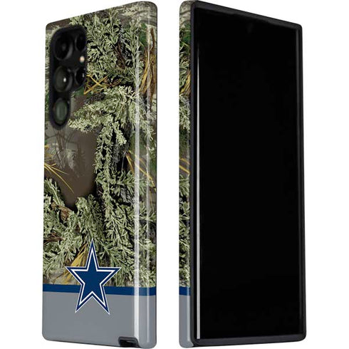 NFL Realtree Camo Dallas Cowboys Galaxy S22 Ultra Pro Case