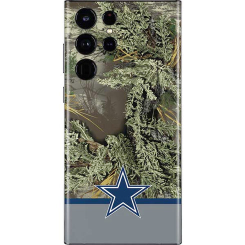 NFL Realtree Camo Dallas Cowboys Galaxy S22 Ultra Skin