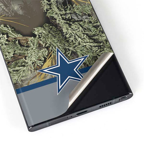 NFL Realtree Camo Dallas Cowboys Galaxy S22 Ultra Skin
