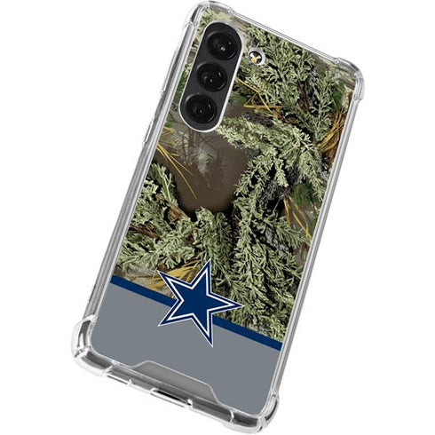 NFL Realtree Camo Dallas Cowboys Galaxy S23 Clear Case
