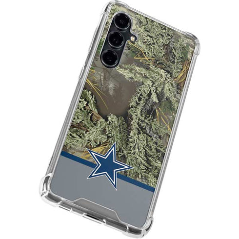 NFL Realtree Camo Dallas Cowboys Galaxy S23 FE Clear Case