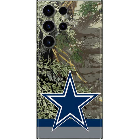 NFL Realtree Camo Dallas Cowboys Galaxy S23 Ultra Skin