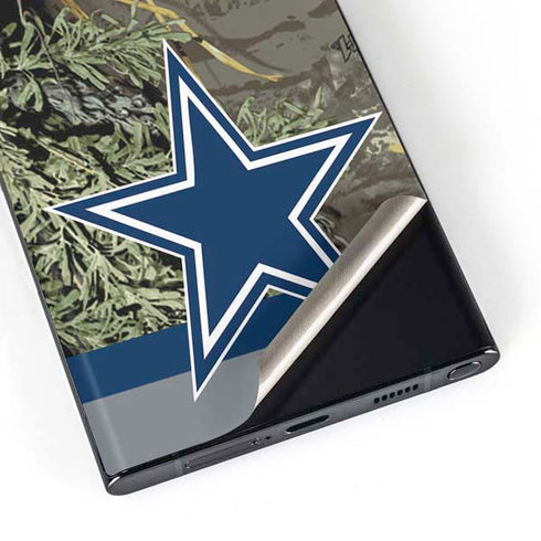 NFL Realtree Camo Dallas Cowboys Galaxy S23 Ultra Skin