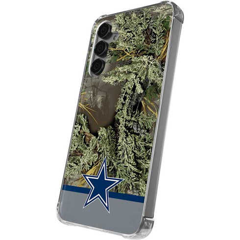 NFL Realtree Camo Dallas Cowboys Galaxy S24 Plus Clear Case