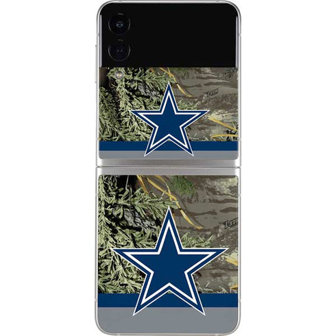 NFL Realtree Camo Dallas Cowboys Galaxy Z Flip3 5G Skin