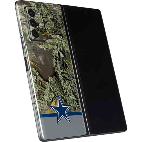 NFL Realtree Camo Dallas Cowboys Galaxy Z Fold2 5G Skin
