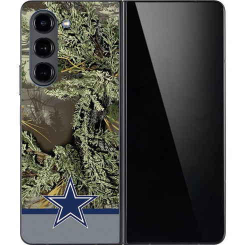 NFL Realtree Camo Dallas Cowboys Galaxy Z Fold5 5G Skin
