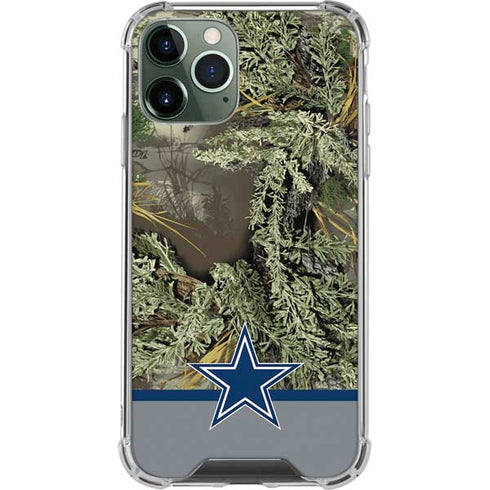 NFL Realtree Camo Dallas Cowboys iPhone 11 Pro Max Clear Case