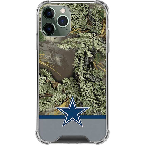 NFL Realtree Camo Dallas Cowboys iPhone 12 Pro Clear Case