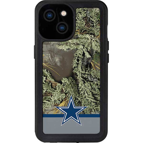 NFL Realtree Camo Dallas Cowboys iPhone 13 Mini Waterproof Case