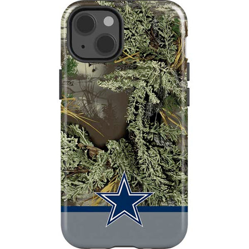 NFL Realtree Camo Dallas Cowboys iPhone 15 Impact Case