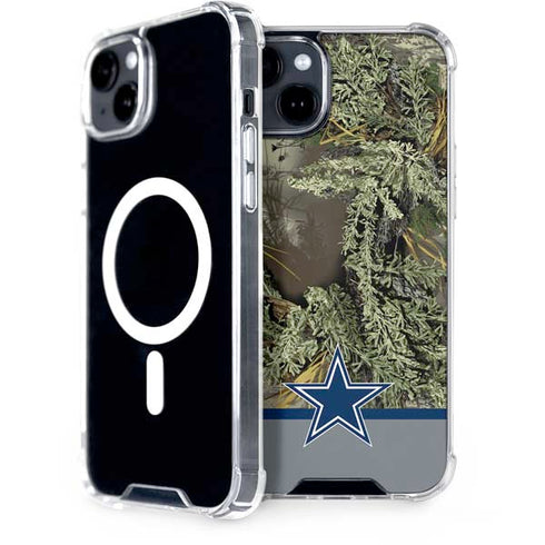 NFL Realtree Camo Dallas Cowboys iPhone 15 Plus MagSafe Case