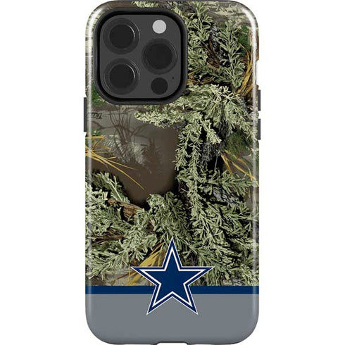NFL Realtree Camo Dallas Cowboys iPhone 15 Pro Impact Case