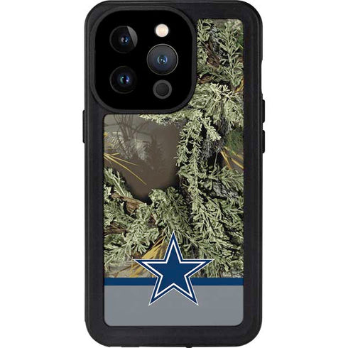 NFL Realtree Camo Dallas Cowboys iPhone 14 Pro Waterproof Case