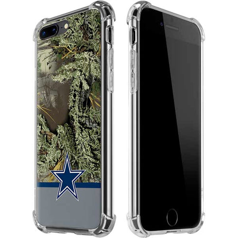 NFL Realtree Camo Dallas Cowboys iPhone 7/8 Plus Clear Case