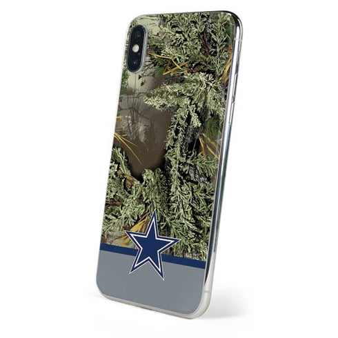 NFL Realtree Camo Dallas Cowboys iPhone X Skin