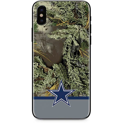 NFL Realtree Camo Dallas Cowboys iPhone XS Max Skin