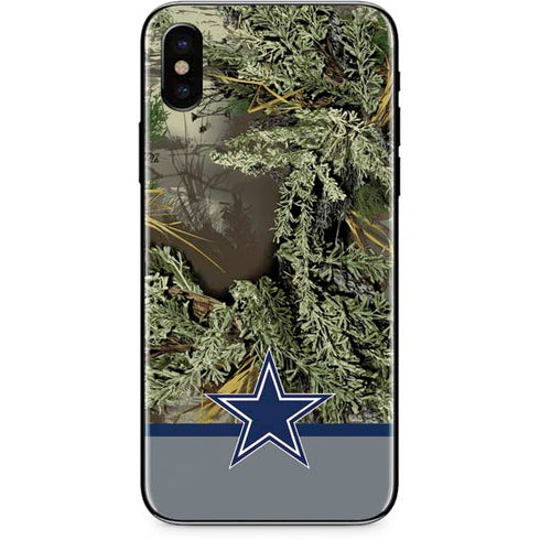 NFL Realtree Camo Dallas Cowboys iPhone XS Skin