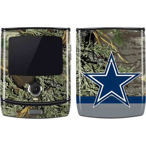 NFL Realtree Camo Dallas Cowboys Motorola RAZR Skin