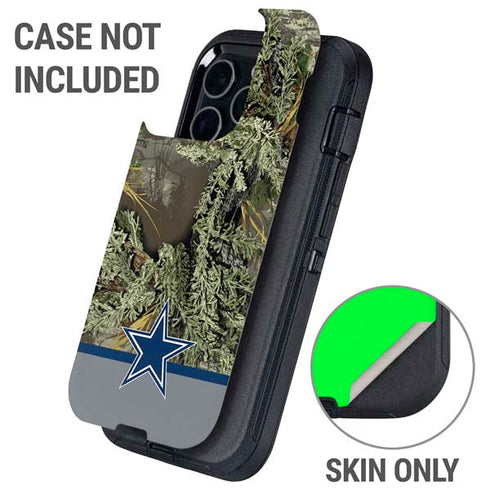 NFL Realtree Camo Dallas Cowboys Otterbox Defender iPhone Skin